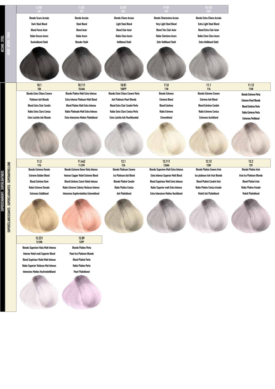 Jungle Fever Hair Color Cream 100 ml – mit Palmöl – professionelle Haarfarbe – Nuancen