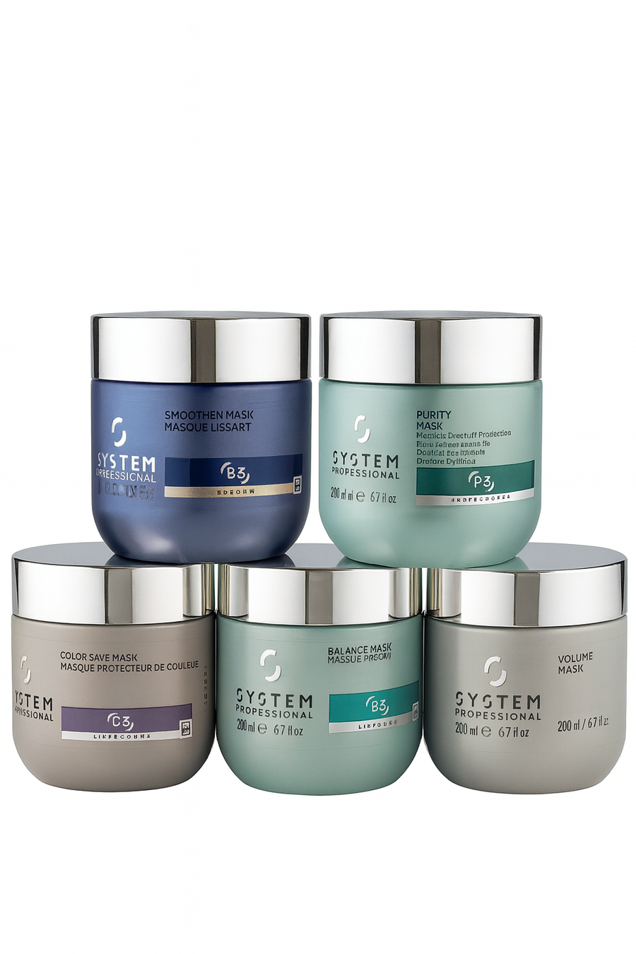 Wella System Professional Haarmaske 200 ml – 5 Varianten zur Auswahl