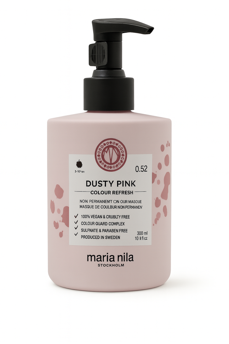 Maria Nila Colour Refresh Dusty Pink 0.52 Haarmaske 300 ml – Farbpflege