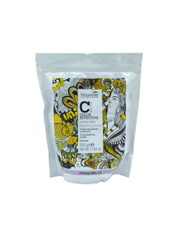 Nouvelle C.Blonde Color Effective Yellow Killer Bleaching Powder Dust Free 500g