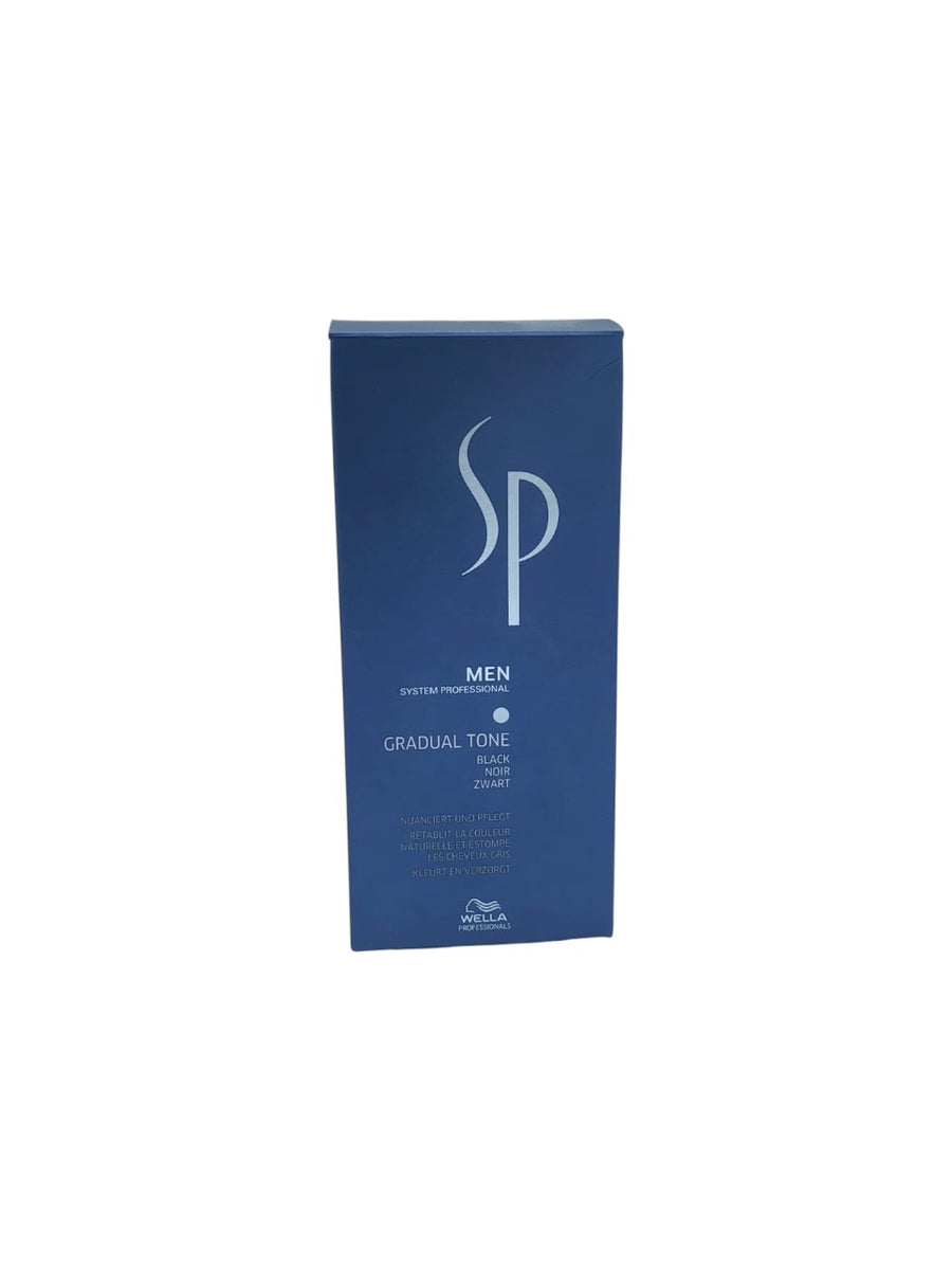 Wella Men System Professional Gradual Tone Black Nuanciert & Pflegt 60+30ml