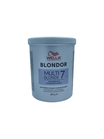 Wella Blondor Multi Blonde 7 Blondierpulver Anti-Gelbstich 800g