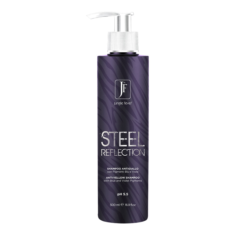 Jungle Fever Steel Reflection Anti-Yellow Shampoo 500ml