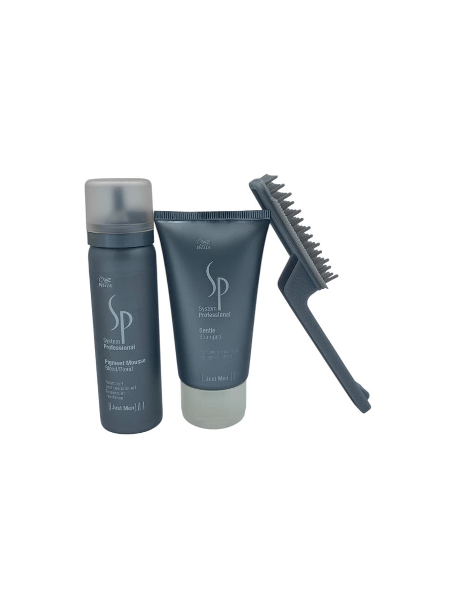 Wella System Professional Pigment Mousse Blond Nuanciert & revilatisiert 60+75ml