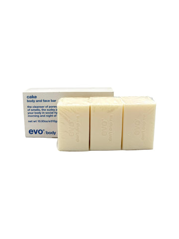 Evo Cake Body - Body and Face Bar Cleanser Soap 310g