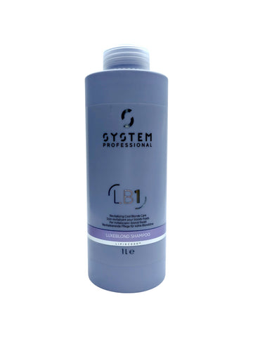 Wella System Professional LuxeBlond Shampoo LB1 1L