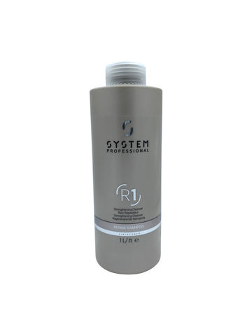 Wella System Professional R1 Strengthening Cleanser Repair Shampoo 1L