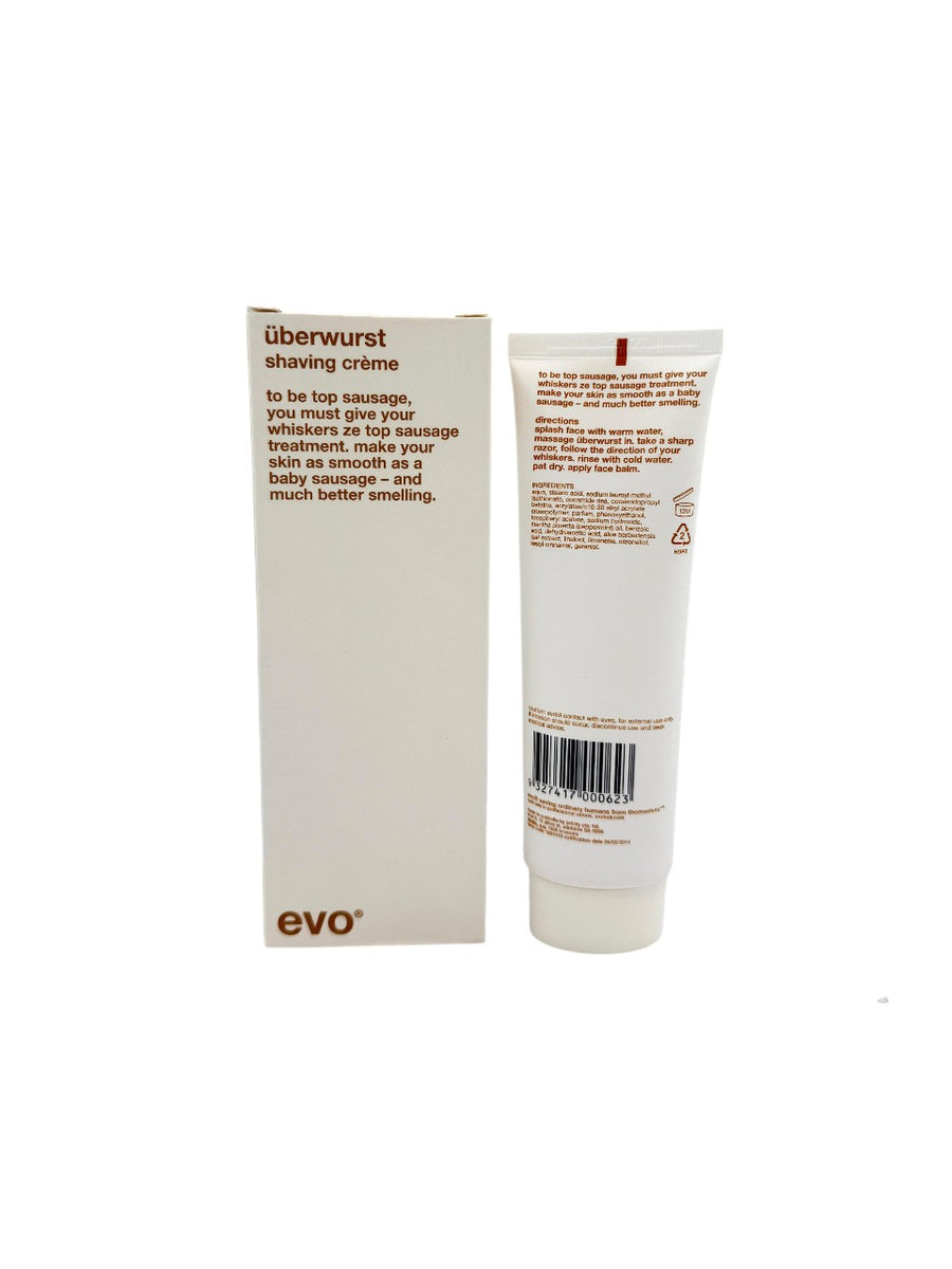 Evo Überwurst Shaving Rasier Creme 150ml
