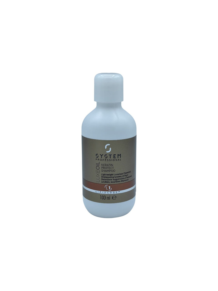 Wella System Professional LuxeOil L1 Keratin Protect Shampoo 100ml