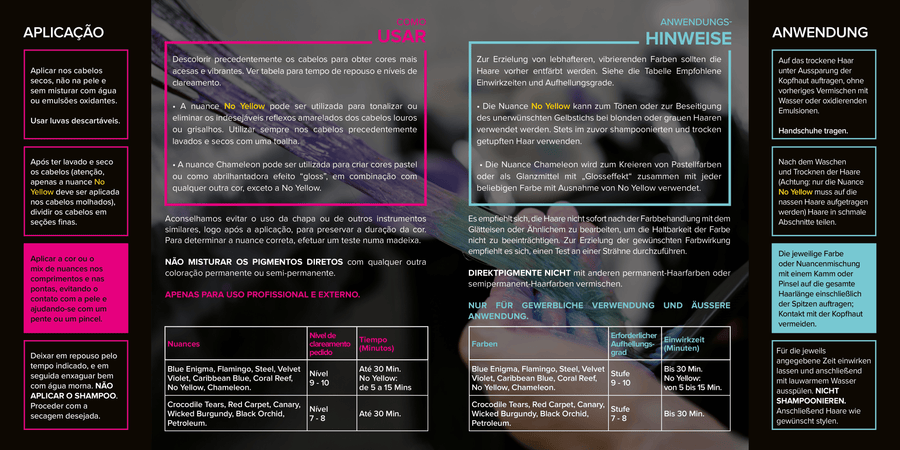 Jungle Fever Seduction Haarfarbe 100ml Intensive Semi-Permanent Color viele Nuancen