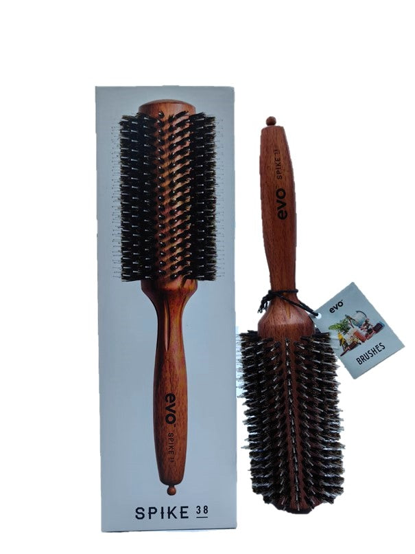 EVO Evo Spike Nylon Pin Radial Brush veschiedene Längen Bürste zum Glätten, Entwirren