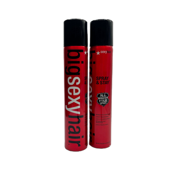 2x Big Sexy Hair Stay and Spray 300ml