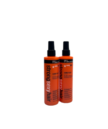 2x Strong Sexy Hair Core Flex Leave-In Reconstructor 250ml