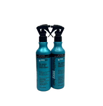 2x Healthy Sexy Hair Tri-Wheat Leave-In Conditioner Spray 250ml