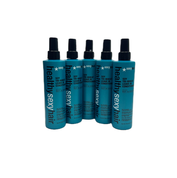 5x Healthy Sexy Hair Soy Tri-Wheat Leave-In Conditioner Spray 250ml