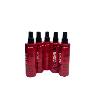 5x Big Sexy Hair Spritz & Stay Haarspray 250ml