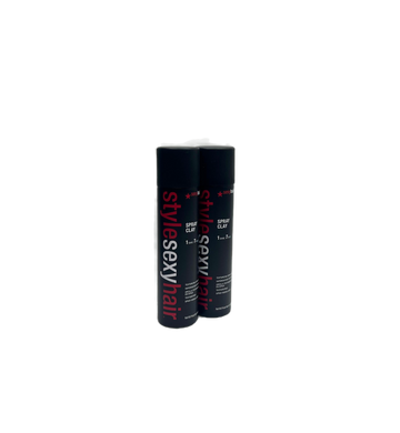 2x Style Sexy Hair Spray & Clay 155ml