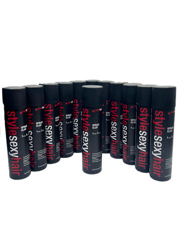 12x Style Sexy Hair Spray & Clay 155ml