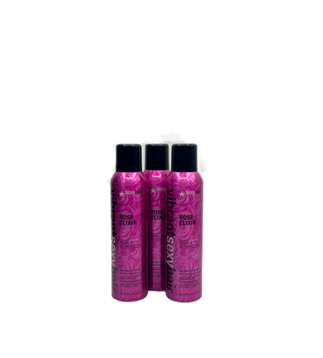 3x Vibrant Sexy Hair Rose Elixier Hair & Body Dry Oil Mist 165ml