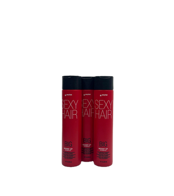 3x Sexy Hair Big Boost Volumizing Shampoo 300ml