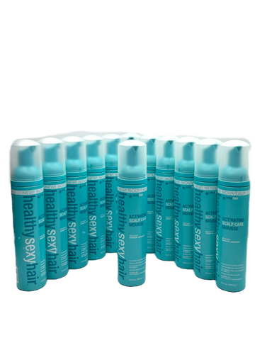 12x Healthy Sexy Hair Activating Scalp Care Mousse 120ml