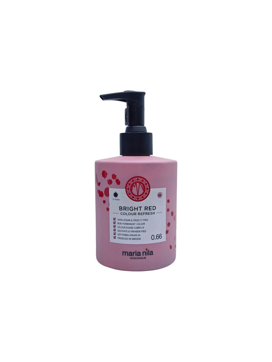 Maria Nila Colour Refresh 0.66 Bright Red Haarmaske 300ml
