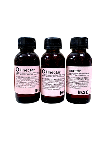 Oway Hnectar – Ammoniakfreie Bio-Haarfarbe 60ml -Professionelle Naturfarbe-Sanfte Deckkraft