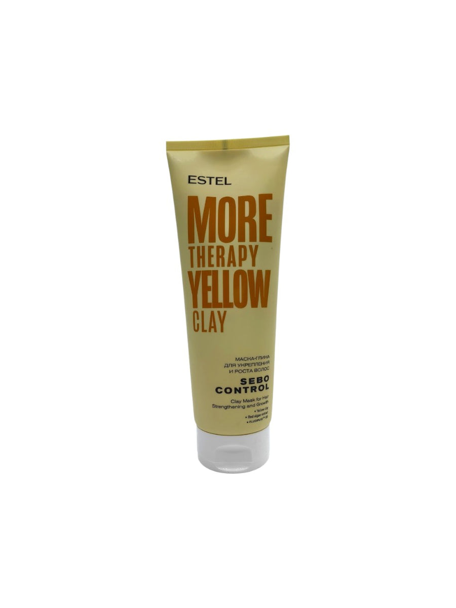 Estel More Therapy Yellow Clay Mask Sebo Control Strenght & Growth 250ml
