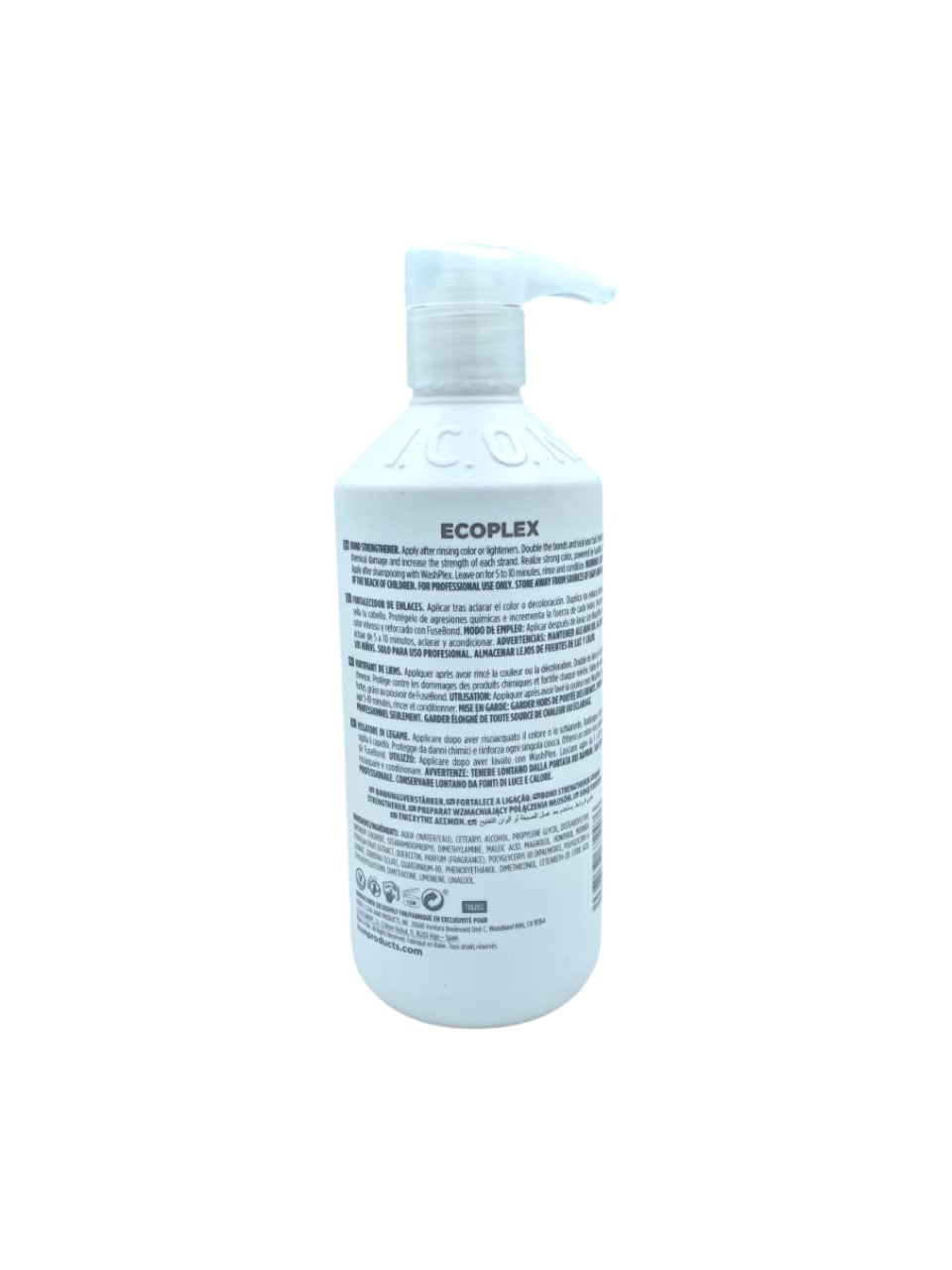 Icon Ecoplex 2 - Fusebond Bond Strengthener 500ml – Kaptex Beauty