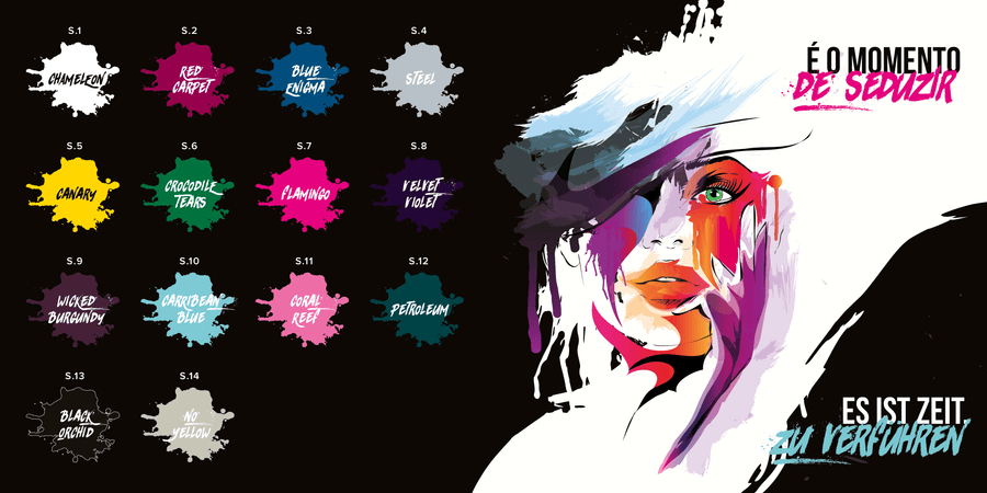 Jungle Fever Seduction Haarfarbe 100ml Intensive Semi-Permanent Color viele Nuancen