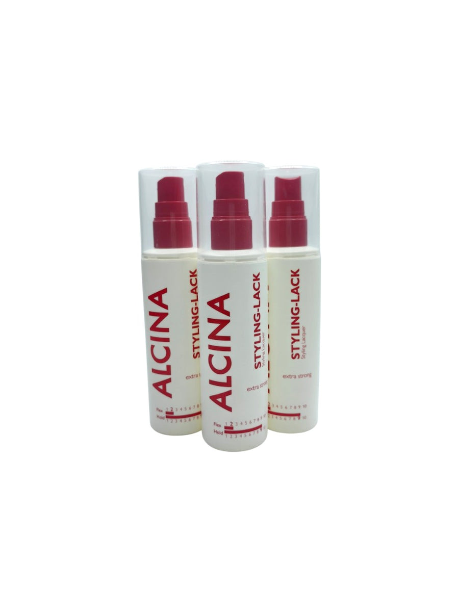 3x Alcina Extra Strong Styling-Lack 125ml