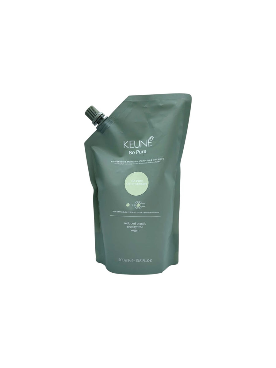 Keune So Pure Clarify Shampoo 400ml Clarifies hair & scalp