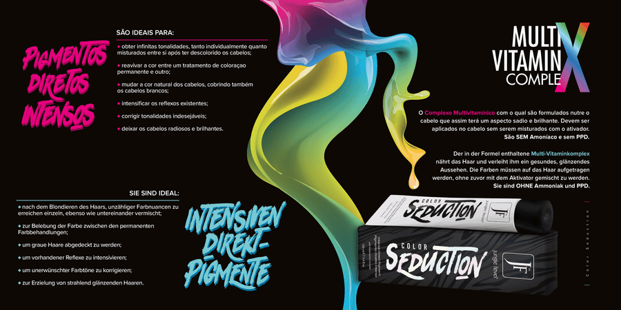 Jungle Fever Seduction Haarfarbe 100ml Intensive Semi-Permanent Color viele Nuancen