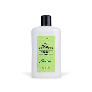 Luxina Shaving Gel Canapa 200ml Professionelles Rasiergel Made in Italy