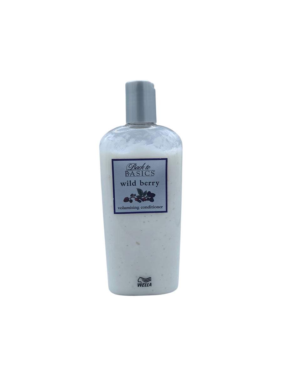 Wella Back to Basics wild berry volumising conditioner 350ml
