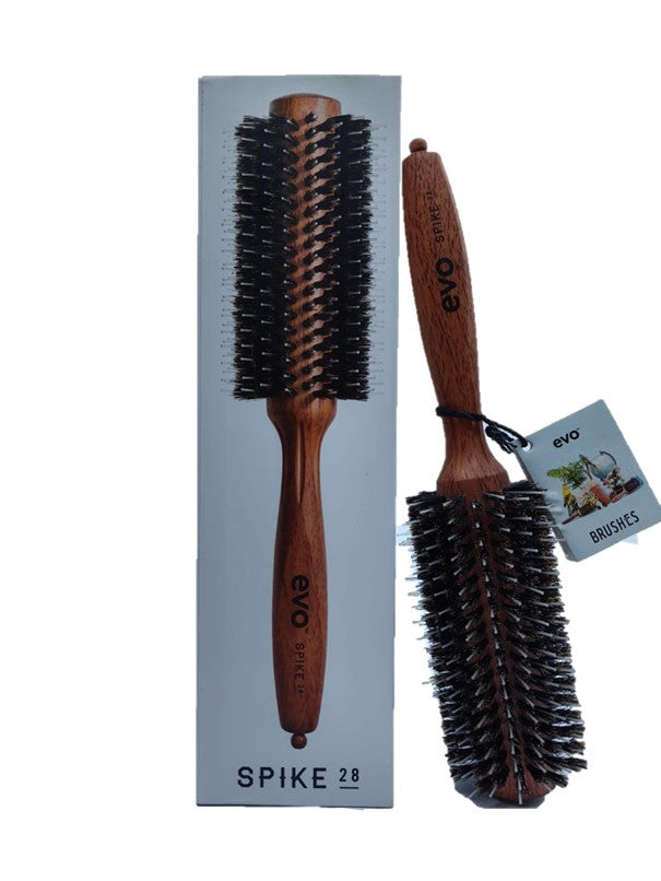 EVO Evo Spike Nylon Pin Radial Brush veschiedene Längen Bürste zum Glätten, Entwirren