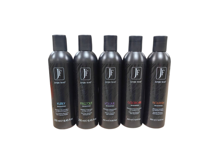 Jungle Fever Shampoo 250 ml – Verschiedene Varianten – Professionelle Haarpflege