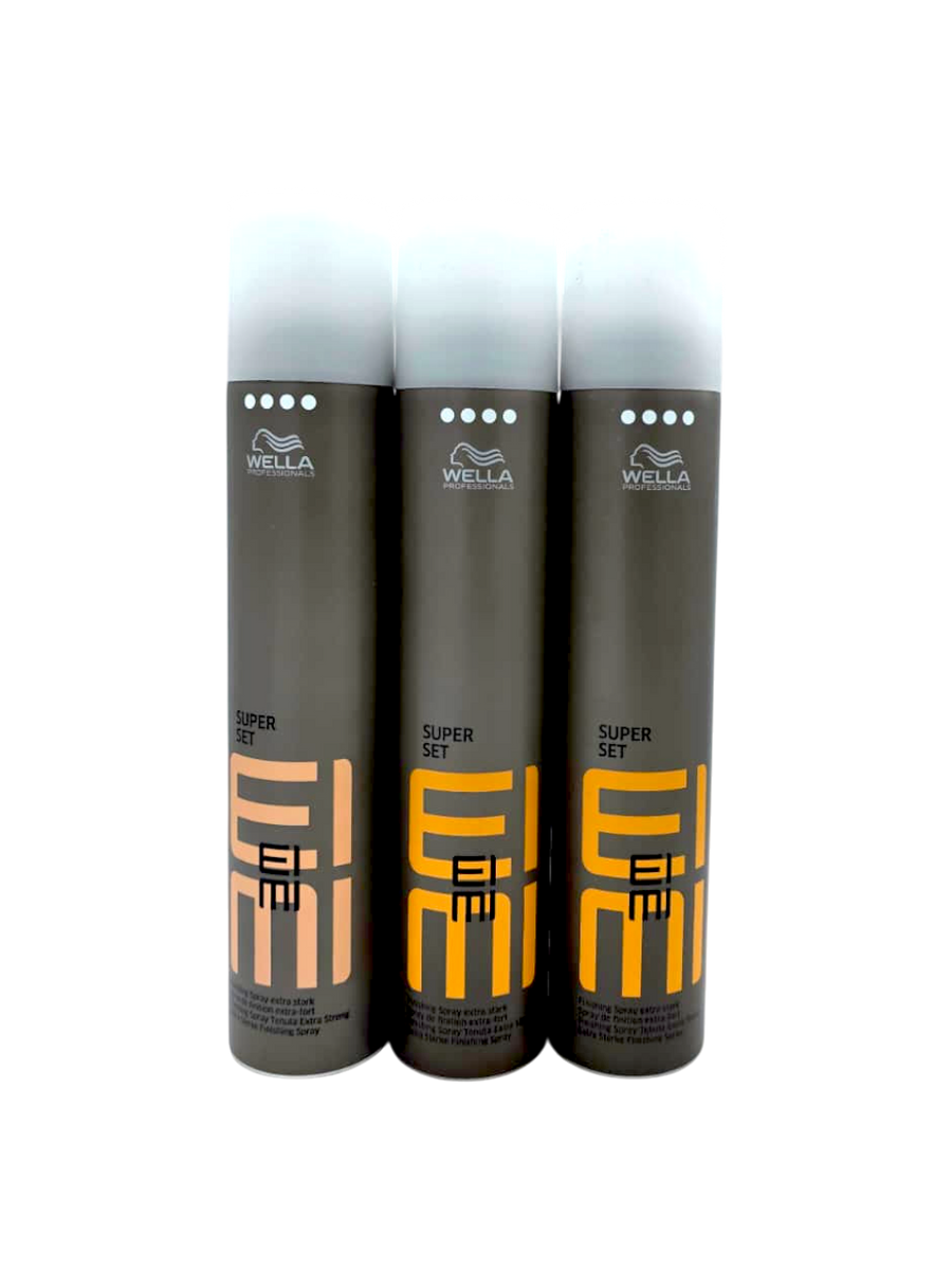 Wella EIMI Super Set 300ml Extra Starkes Haarspray UV-Schutz